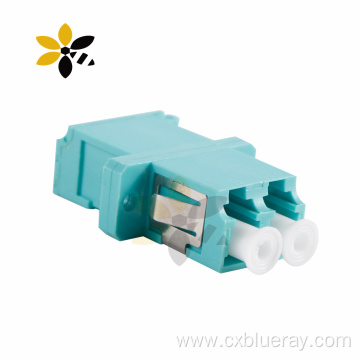 Duplex OM3 LC to LC Fiber Optic Adapter